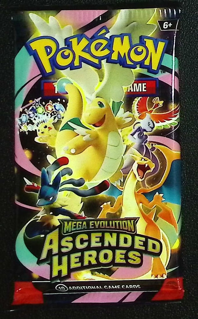 2025 Pokemon Ascended Heroes Card Booster Pack Charizard Newest Pokemon Set: Pokemon Trading Card Game Cards, Charizard, Pikachu, Mewto, EX, Referse Holo, Holo Rare Cards, Secret Rare Cards, Full Art Cards, Evee, 3 Stars Ultra Rare Cards, Double Rare, Illustration Rare, Specia