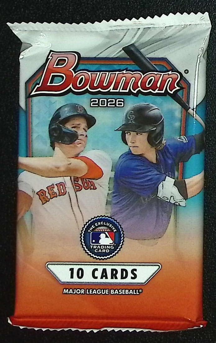 2026 Bowman Baseball Cards BLASTER BOX PACK, Roman Anthony Rookie Card, Konnor Griffin Prospect: Bowman Baseball MLB Trading & Sports Cards, Roman Anthony Rookie Card, Konnor Griffin Prospect, Sports Cards for Sale Near Me, Prospect, Refractors, Auction Lots for Sale on Line, World Series & Hall 
