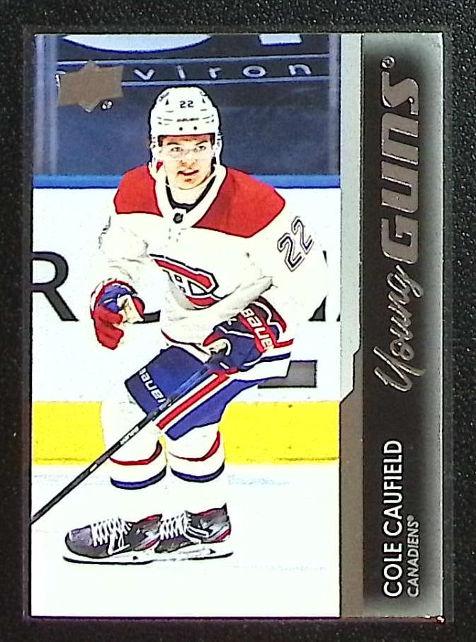 Cole Caufield Young Guns 2021-22 Upper Deck #201 Dinged Top Right Corner See Pics: Upper Deck NHL Hockey Trading & Sports Cards, Sports Cards for Sale Near Me, Stanley Cup & Hall of Fame Players, Valuable Auction Memorabilia Lots for Sale On Line