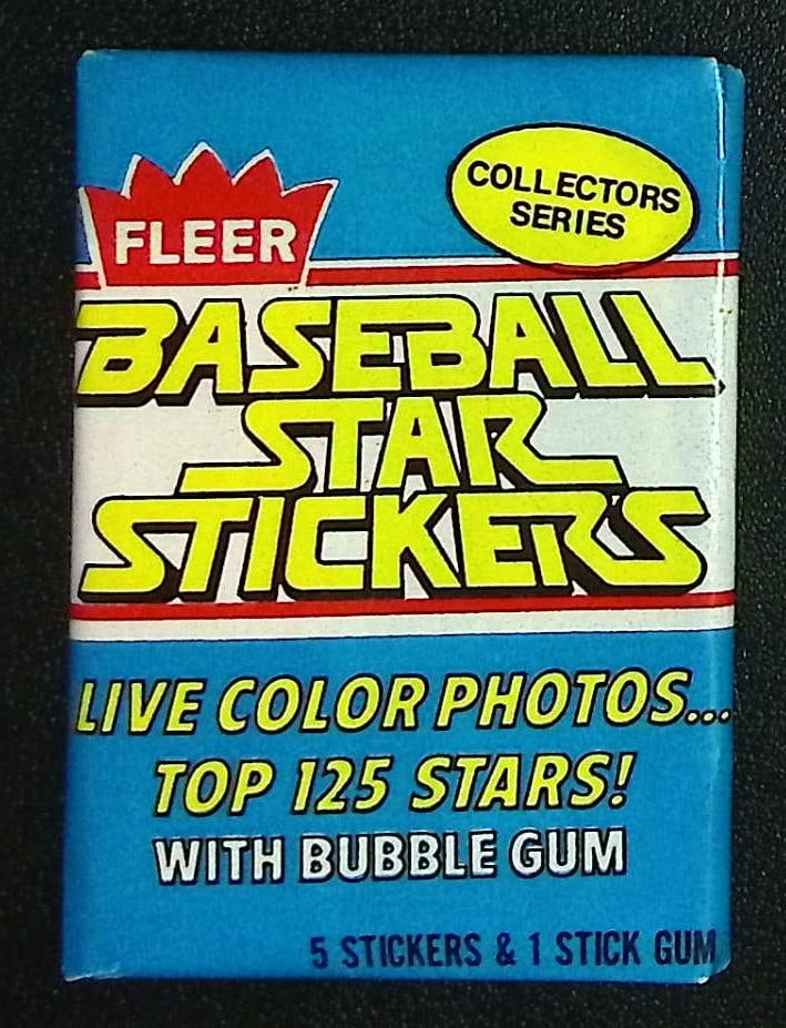 1981 Fleer Vintage Series 1 Baseball STICKERS Retail Box Pack Sports Cards MLB Trading Cards Rookie: Fleer Vintage Baseball MLB Trading & Sports Cards, World Series & Hall of Fame Players, Rookie Cards in this set are Tim Raines, Danny Ainge, Kirk Gibson Old Sports Cards for Sale Near Me, Valuable Au