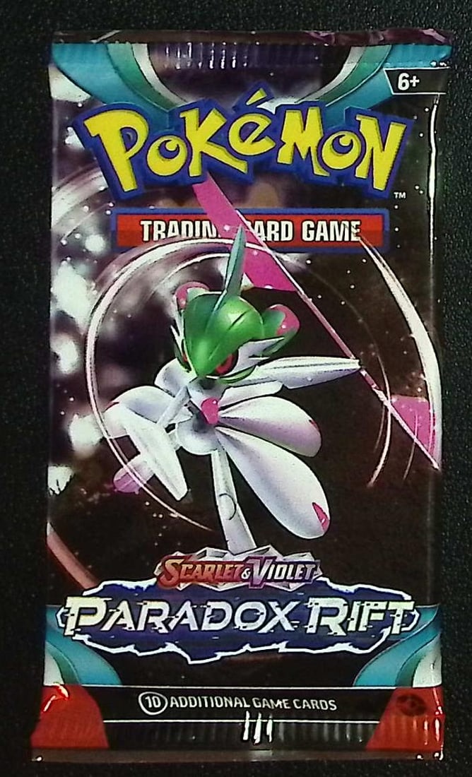 2023 Pokemon Scarlet & Violet Paradox Rift 10 Card TCG Booster Pack, Charizard, Pikachu, Holo (1 of 1)