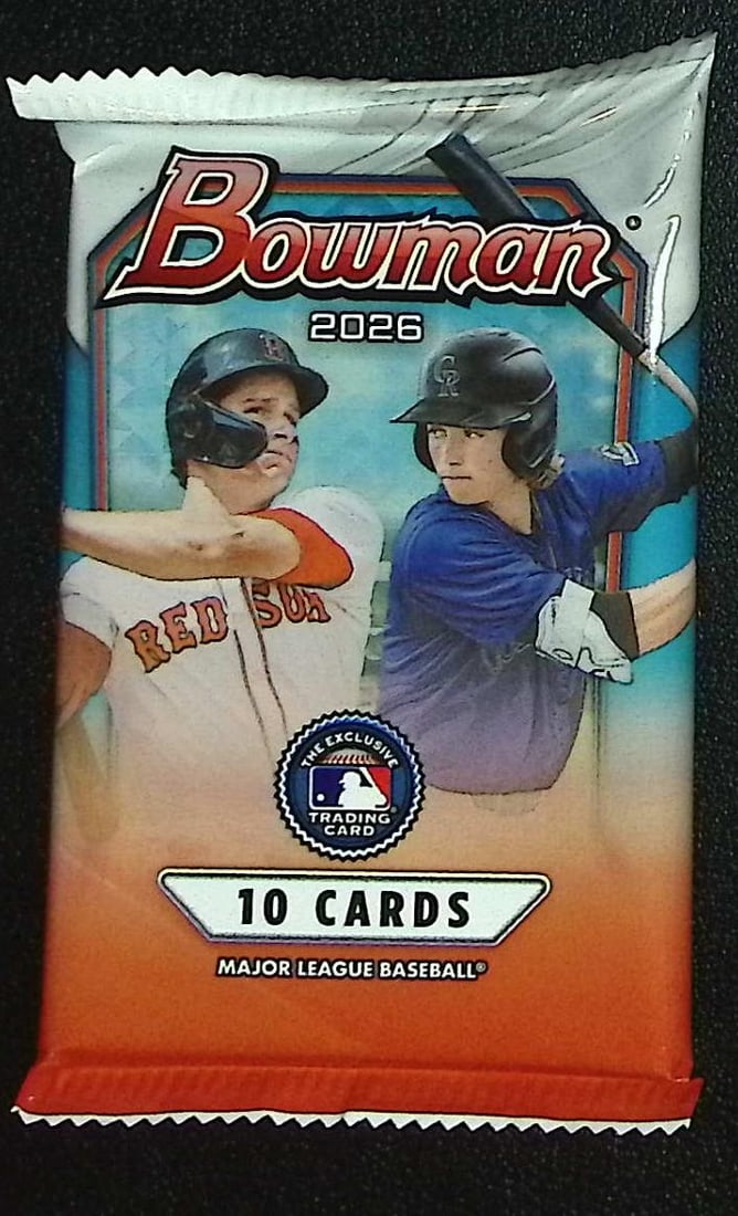 2026 Bowman Baseball Cards BLASTER BOX PACK, Roman Anthony Rookie Card, Konnor Griffin Prospect: Bowman Baseball MLB Trading & Sports Cards, Roman Anthony Rookie Card, Konnor Griffin Prospect, Sports Cards for Sale Near Me, Prospect, Refractors, Auction Lots for Sale on Line, World Series & Hall 