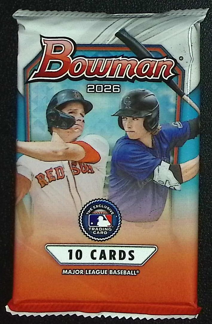2026 Bowman Baseball Cards BLASTER BOX PACK, Roman Anthony Rookie Card, Konnor Griffin Prospect: Bowman Baseball MLB Trading & Sports Cards, Roman Anthony Rookie Card, Konnor Griffin Prospect, Sports Cards for Sale Near Me, Prospect, Refractors, Auction Lots for Sale on Line, World Series & Hall 