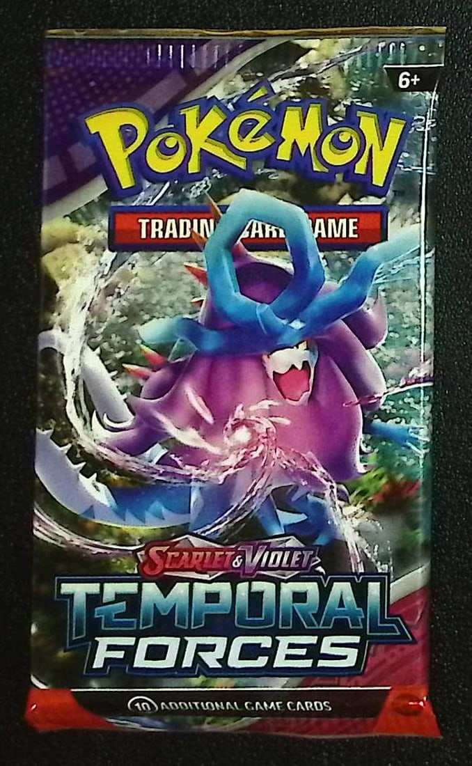 2024 Pokemon Scarlet & Violet Temporal Forces 10 Card Booster Pack, Charizard, Pikachu: Pokemon Trading Card Game Cards, Charizard, Pikachu, Mewto, EX, Referse Holo, Holo Rare Cards, Secret Rare Cards, Full Art Cards, Evee, 3 Stars Ultra Rare Cards, Double Rare, Illustration Rare, Specia