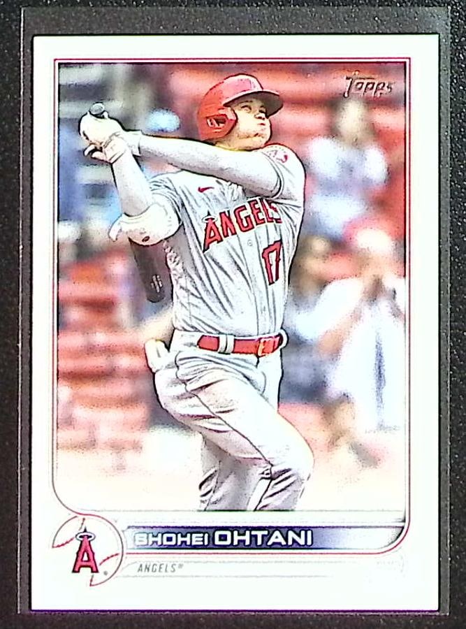 Shohei Ohtani 2022 Topps #1 Angels, Dodgers: Topps Baseball MLB Trading & Sports Cards, Sports Cards for Sale Near Me, World Series & Hall of Fame Players Memorabilia, Refractors, X-Fractors, Numbered, SP, SSP, Valuable Auction Memorabilia Lots 