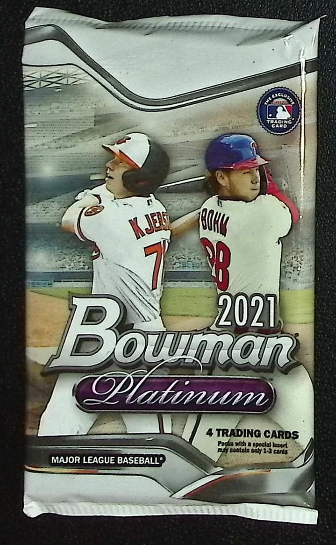 2021 Bowman Platinum Baseball BLASTER BOX PACK, Sports Cards, MLB Trading Cards: Bowman Baseball MLB Trading & Sports Cards, World Series & Hall of Fame Players, Auction Lots for Sale On Line, Rookie & Prospect Cards, Refractors, Numbered, SSP, SP