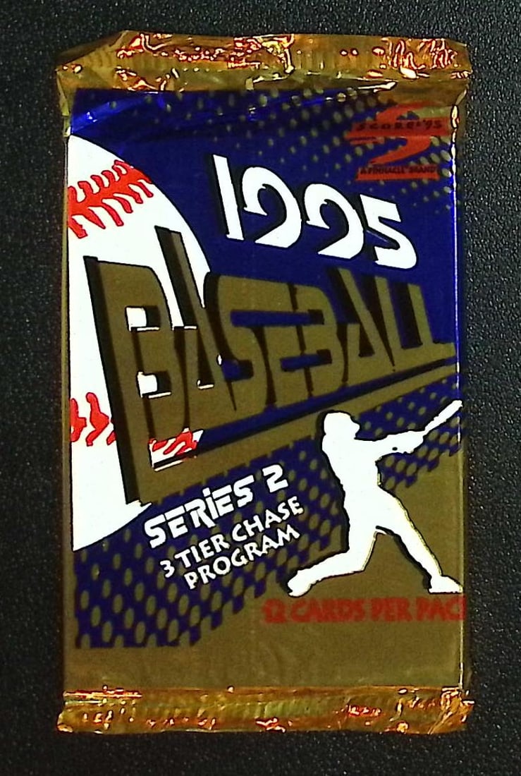 1995 Score Series 2 Vintage Baseball Cards Retail Box Pack, 3 Tier Chase Program (1 of 1)