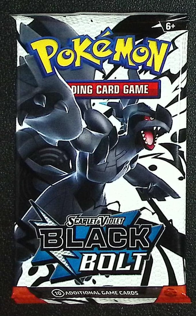 2025 Pokemon Scarlet & Violet Black Bolt 10 Card Booster Pack Charizard: Pokemon Trading Card Game Cards, Charizard, Pikachu, Mewto, EX, Referse Holo, Holo Rare Cards, Secret Rare Cards, Full Art Cards, Evee, 3 Stars Ultra Rare Cards, Double Rare, Illustration Rare,