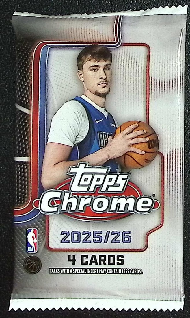 2025 Topps Chrome Basketball BLASTER BOX PACK - Cooper Flagg Rookie Card: Topps Chrome Basketball NBA Trading & Sports Cards, Victor Wembanyama, Brandon Miller, Amen Thompson, Scoot Henderson, Ausar Thompson, Autographs, Signatures, Green Topps Logo Refractor, Auction Lots