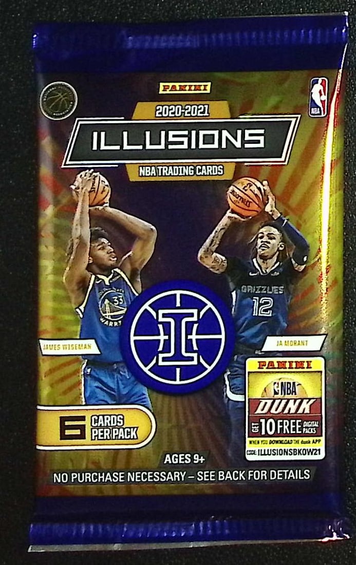 2020-21 Panini Illusions Basketball MEGA Box Pack Rookies: Lamelo Ball, Anthony Edwards, Tyrese: Rookies: Tyrese Haliburton, Tyrese Maxey, Lamelo Ball, Anthony Edwards, Onyeka Okongwu, Immanuel Quickley. Panini Illusions Basketball NBA Trading & Sports Cards, Sports Cards for Sale Near Me, Auctio