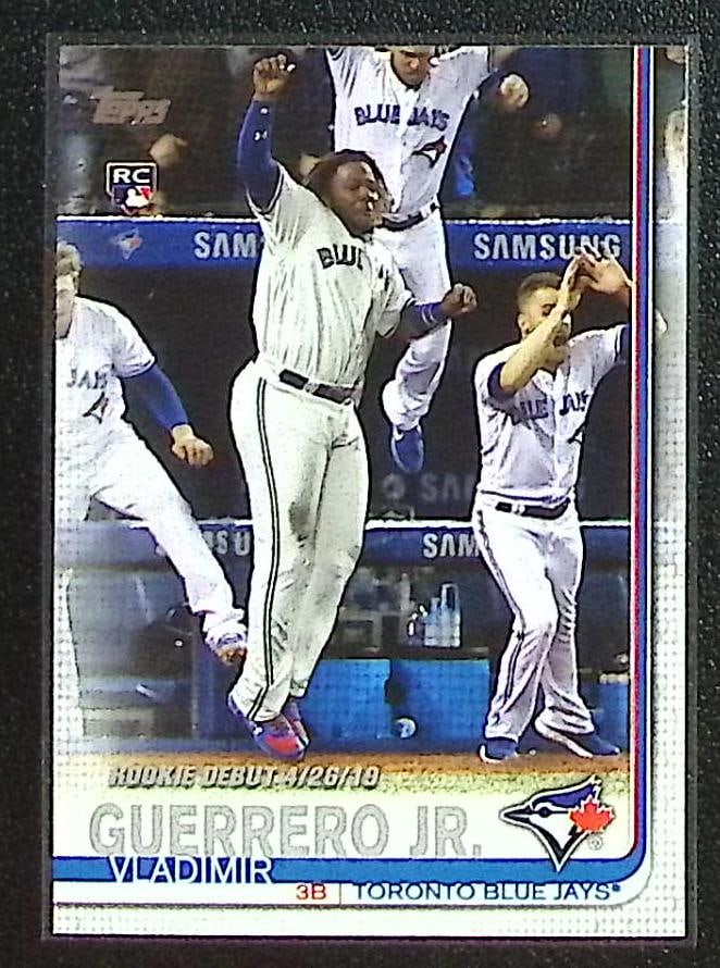 Vladimir Guerrero Jr. Rookie Card 2019 Topps Update #US62 Toronto Blue Jays (1 of 2)