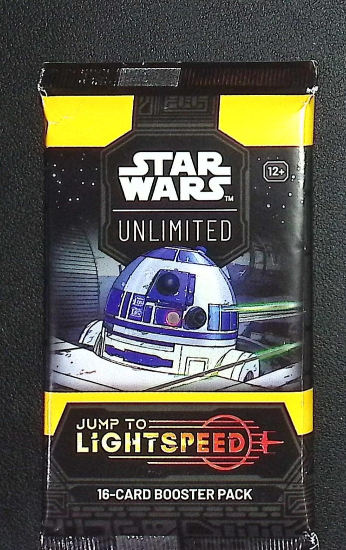 Star Wars Unlimited Jump To Lightspeed 16 Card Booster Pack: 1 Rare or Legendary per Pack (1 of 1)
