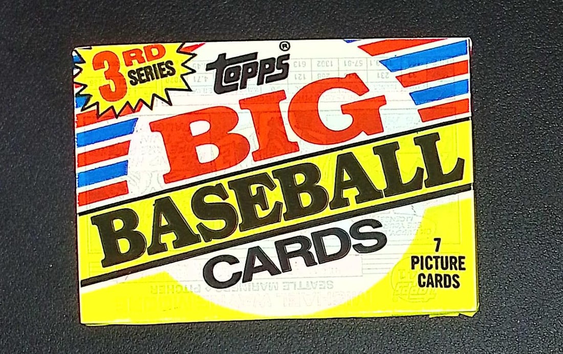 1988 Topps Vintage Big Baseball Cards Series 3 Retail Wax Pack, Sports Cards (1 of 1)