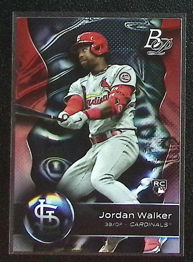 Jordan Walker Rookie Card 2023 Bowman Platinum #44 St. Louis Cardinals (1 of 2)