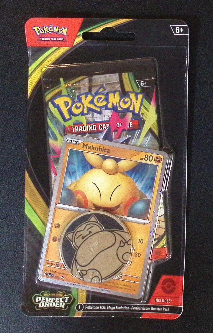 Pokemon Perfect Order Single Booster Blister Hanger w/ 1 Coin & 1 Promo Card: Pokemon Trading Card Game Cards, Charizard, Pikachu, Mewto, EX, Referse Holo, Holo Rare Cards, Secret Rare Cards, Full Art Cards, Evee, 3 Stars Ultra Rare Cards, Double Rare, Illustration Rare, Specia