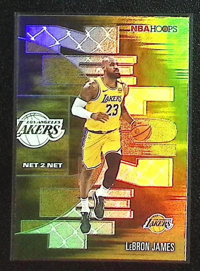 LeBron James Net 2 Net 2025-26 Topps NBA Hoops #NTN-17 Los Angeles Lakers (1 of 2)