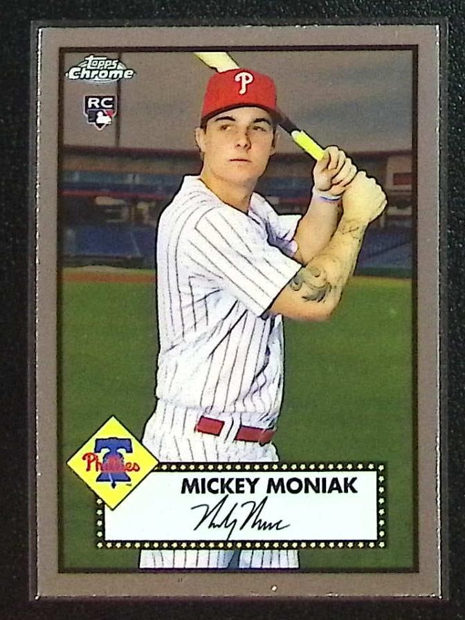Mickey Moniak Rookie Card 2021 Topps Chrome Platinum Anniversary #77 Phillies, Rockies: Topps Baseball MLB Trading & Sports Cards, Sports Cards for Sale Near Me, World Series & Hall of Fame Players Memorabilia, Refractors, X-Fractors, Numbered, SP, SSP, Valuable Auction Memorabilia Lots 