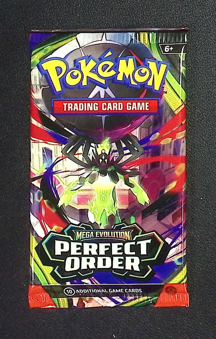 2026 Pokemon Perfect Order 10 Card TCG Booster Pack, Charizard: Pokemon Trading Card Game Cards, Charizard, Pikachu, Mewto, EX, Referse Holo, Holo Rare Cards, Secret Rare Cards, Full Art Cards, Evee, 3 Stars Ultra Rare Cards, Double Rare, Illustration Rare, Specia