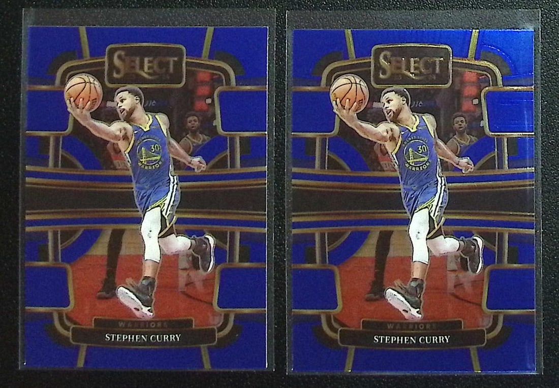 Lot of 2 Stephen Curry 2023-24 Select #56 Golden State Warriors: Panini Select, Prizm, Mosaic, Contenders, Revolution, Phoenix, NBA Hoops, Rookie NFL Sports Trading Cards, Silver, SP, SSP, Wave Prizms, Numbered Cards, Basketball sports Cards for Sale Near Me, NBA C