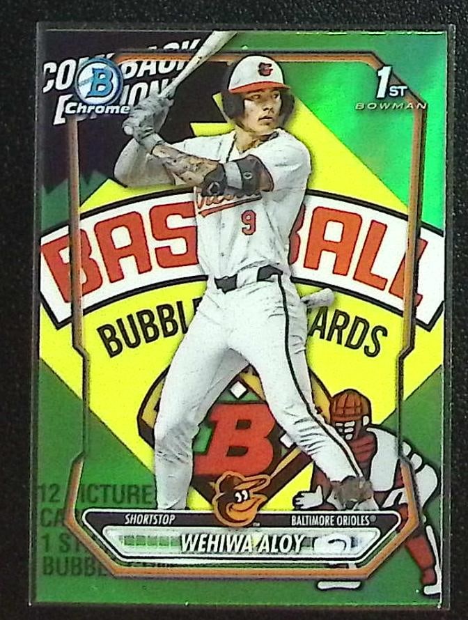Wehiwa Aloy 1st Bowman Packfractor /89 2026 Bowman Chrome #BCP-135 Orioles (1 of 2)