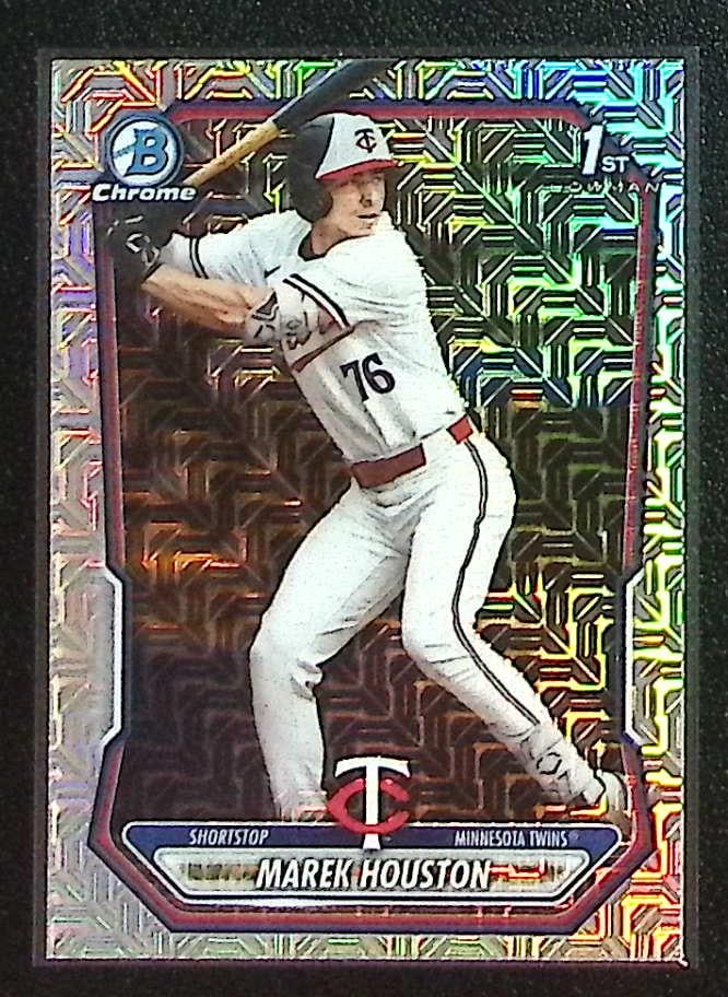 Marek Houston 1st Bowman Mojo Refractor 2026 Bowman Chrome #BCP-16 Twins (1 of 2)