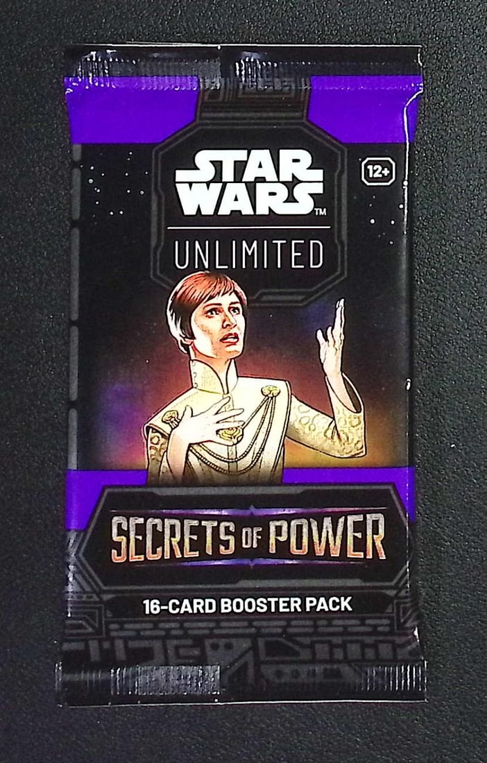 Star Wars Unlimited Secrets of Power 16 Card Booster Pack: 1 Rare or Legendary per Pack (1 of 1)