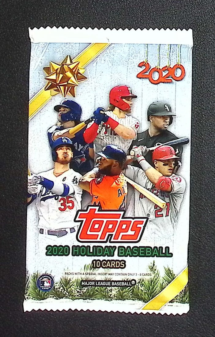 2020 Topps HOLIDAY Baseball Mega Box Pack - MLB Trading Card (1 of 1)