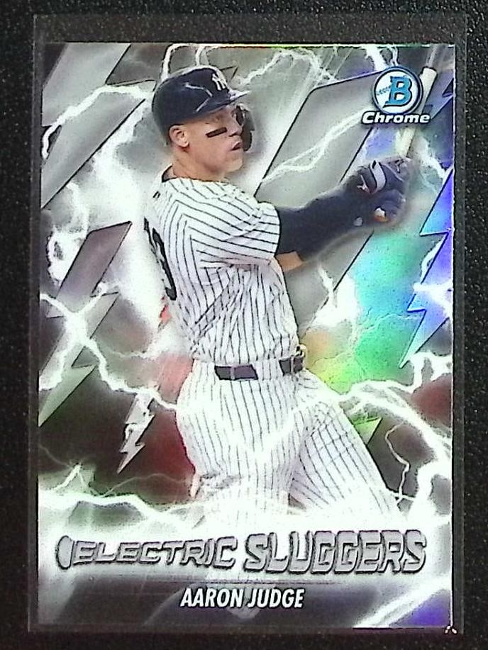 Aaron Judge Electric Sluggers 2026 Bowman Chrome #ES-15 New York Yankees (1 of 2)