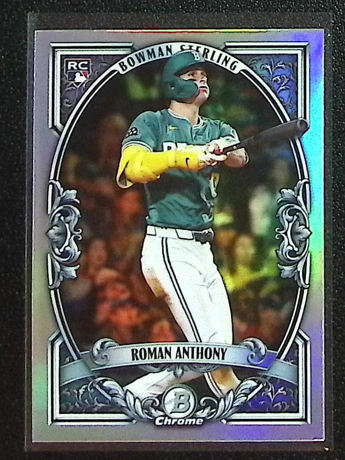 Roman Anthony Rookie Card Bowman Sterling 2026 Bowman Chrome #BST-12 Red Sox (1 of 2)