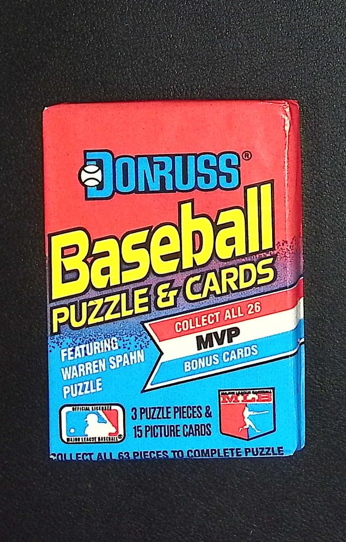 1989 Donruss Vintage Baseball Card Sealed Retail Box Pack Ken Griffey, Jr Rookie Card (1 of 1)