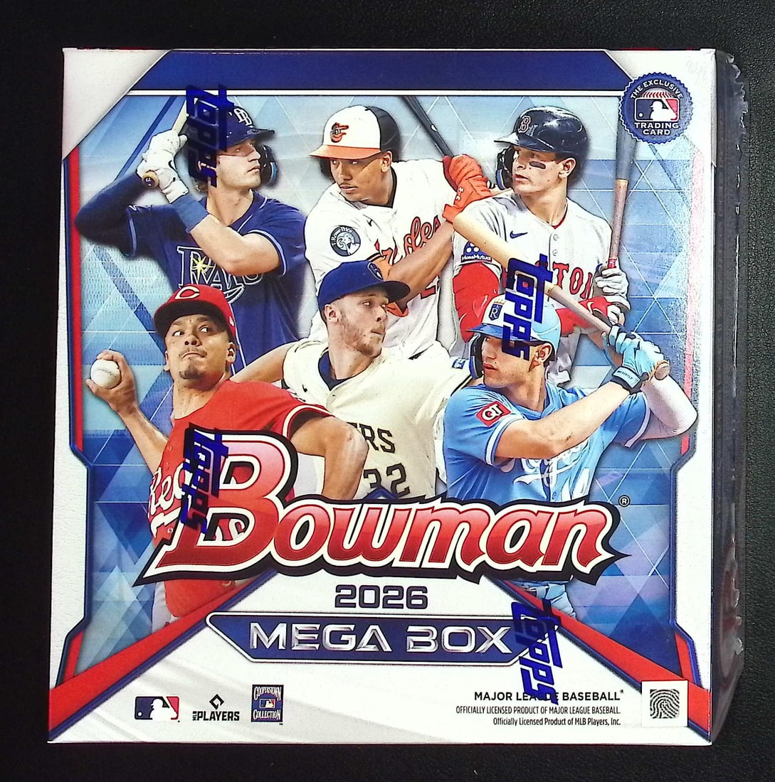 2026 Bowman Baseball Cards MEGA BOX, Roman Anthony Rookie Card, Konnor Griffin Prospect: Bowman Baseball MLB Trading & Sports Cards, Roman Anthony Rookie Card, Konnor Griffin Prospect, Sports Cards for Sale Near Me, Prospect, Refractors, Auction Lots for Sale on Line, World Series & Hall 