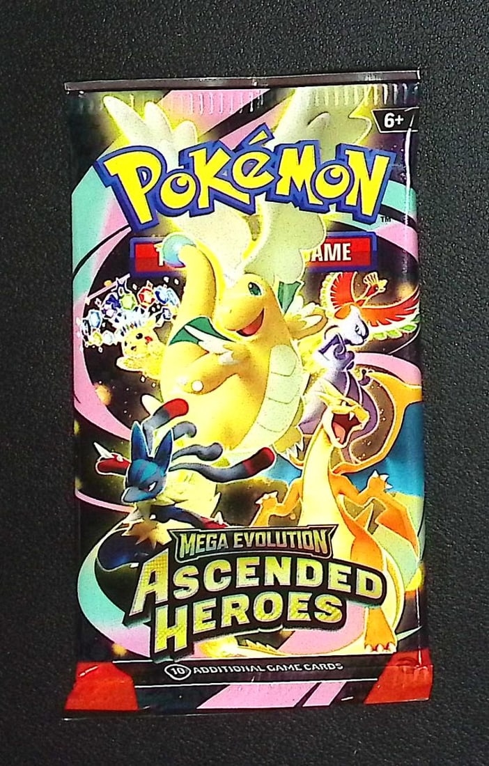 2025 Pokemon Ascended Heroes Card Booster Pack Charizard Newest Pokemon Set (1 of 1)