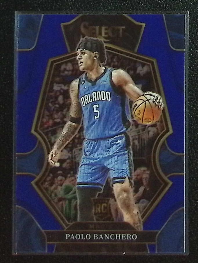 Paolo Banchero Rookie Card 2022-23 Select #169 Orlando Magic (1 of 2)