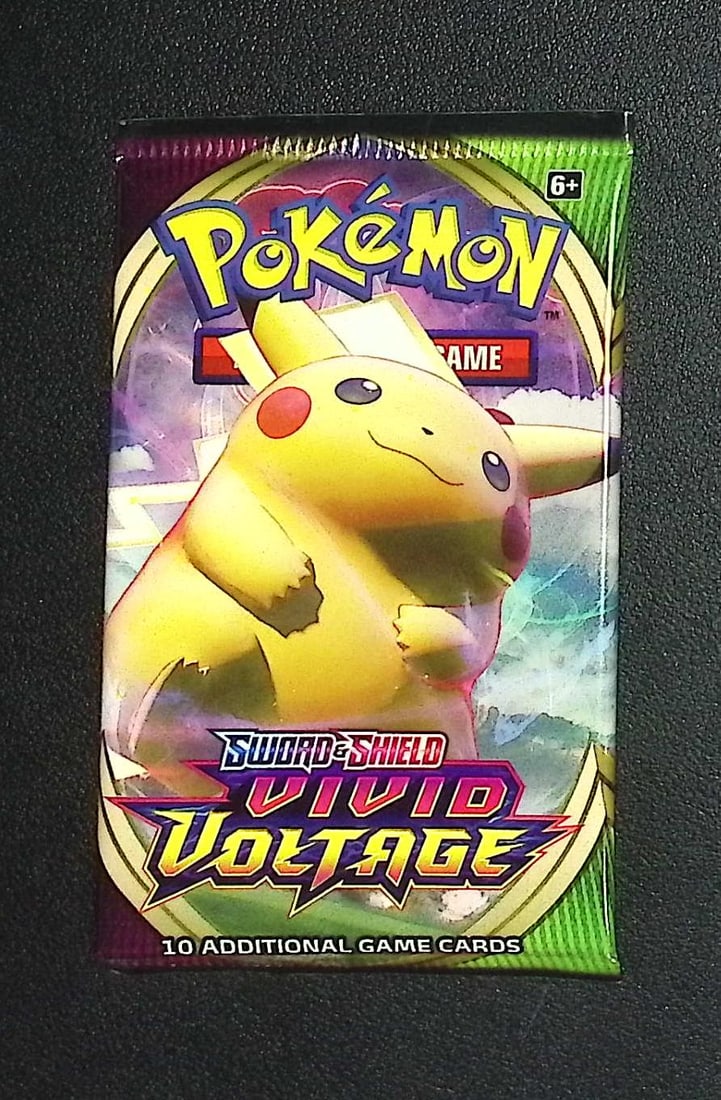 Pokemon Sword and Shield Vivid Voltage 10 Card Booster Pack Charizard Pikachu Holo Rare Cards: Pokemon Trading Card Game Cards, Charizard, Pikachu, Mewto, EX, Referse Holo, Holo Rare Cards, Secret Rare Cards, Full Art Cards, Evee, 3 Stars Ultra Rare Cards, Double Rare, Illustration Rare, Specia