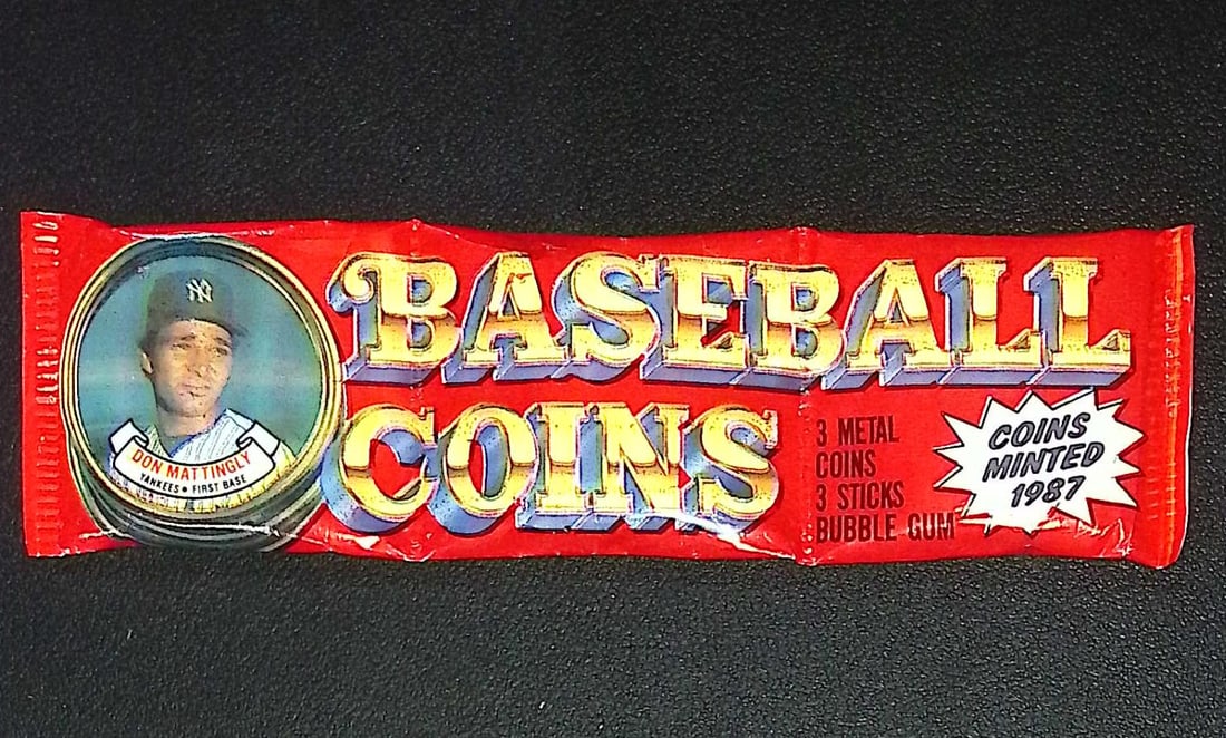 1987 Topps Vintage Baseball Coins Retail Box Wax Pack MLB Trading Coins: Topps Vintage Baseball MLB Trading & Sports Cards, Randy Johnson, Bo Jackson, Cal Ripken, Nolan Ryan, Craig Biggio, Old Sports Cards For Sale Near Me, World Series & Hall of Fame Players, Valuable Auc