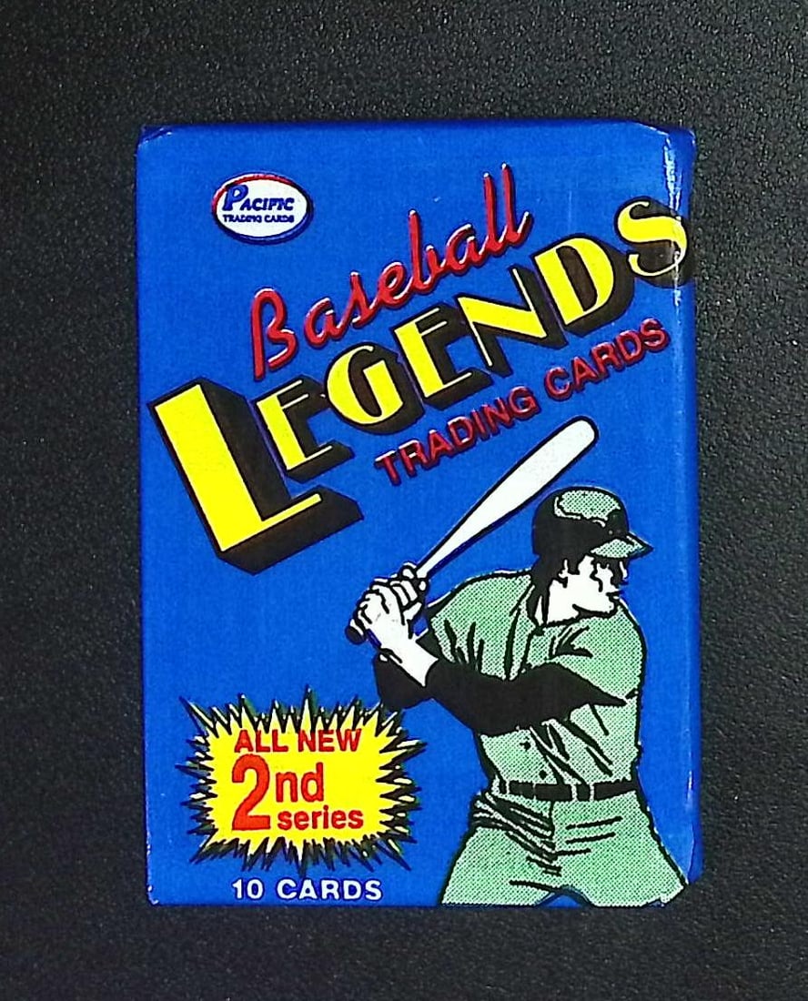 1989 Pacific Legends Series 2 Vintage Baseball Cards Retail Wax Pack (1 of 1)