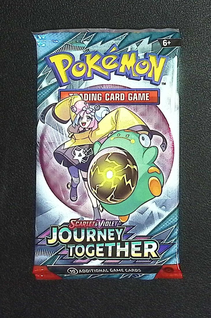 2025 Pokemon Scarlet & Violet Journey Together 10 Card TCG Booster Pack Charizard (1 of 1)