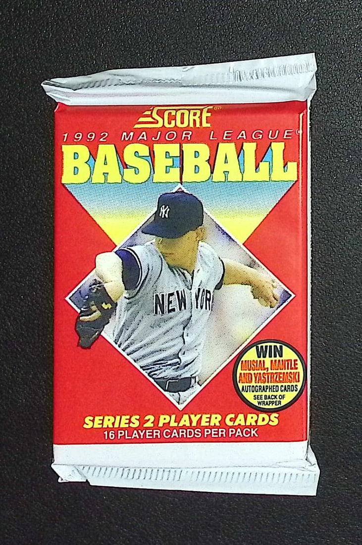 1992 Score Series 2 Vintage Baseball Cards Retail Box Pack, Sports Cards (1 of 1)