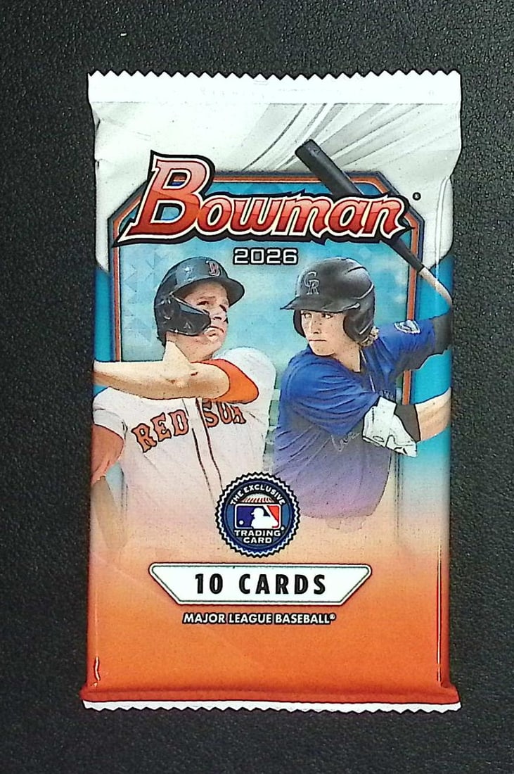2026 Bowman Baseball Cards BLASTER BOX PACK, Roman Anthony Rookie Card, Konnor Griffin Prospect: Bowman Baseball MLB Trading & Sports Cards, Roman Anthony Rookie Card, Konnor Griffin Prospect, Sports Cards for Sale Near Me, Prospect, Refractors, Auction Lots for Sale on Line, World Series & Hall 