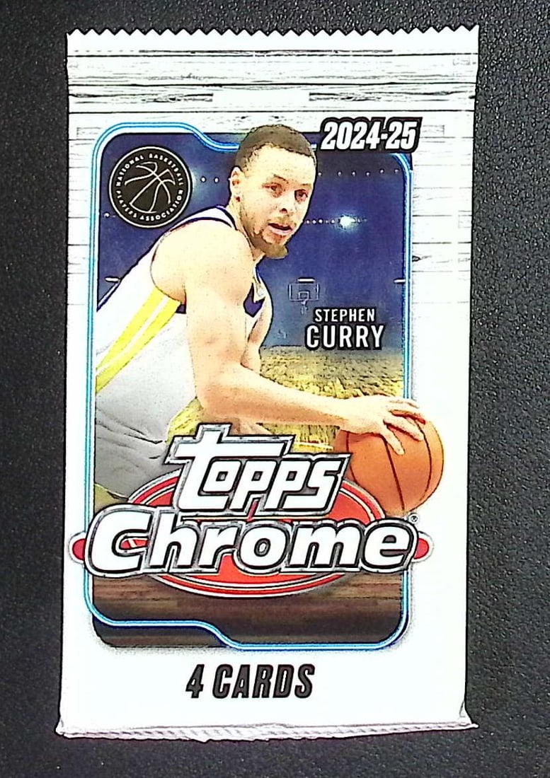 2024 Topps Chrome Basketball Cards BLASTER BOX PACK: Topps Chrome Basketball NBA Trading & Sports Cards, Victor Wembanyama, Brandon Miller, Amen Thompson, Scoot Henderson, Ausar Thompson, Autographs, Signatures, Green Topps Logo Refractor, Auction Lots 