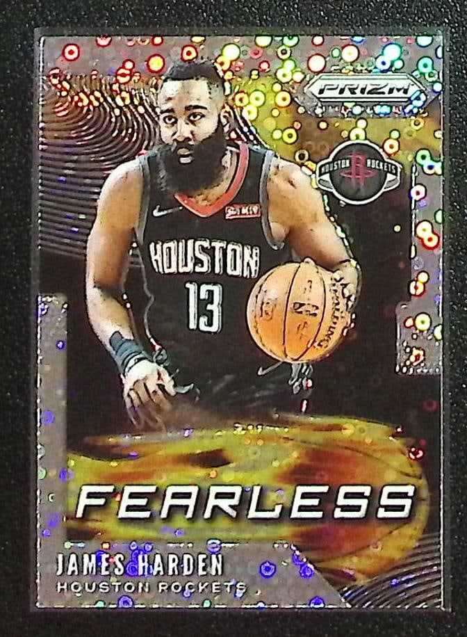 James Harden Fearless Fast Break Prizm 2019-20 Panini Prizm #5 Houston Rockets (1 of 2)