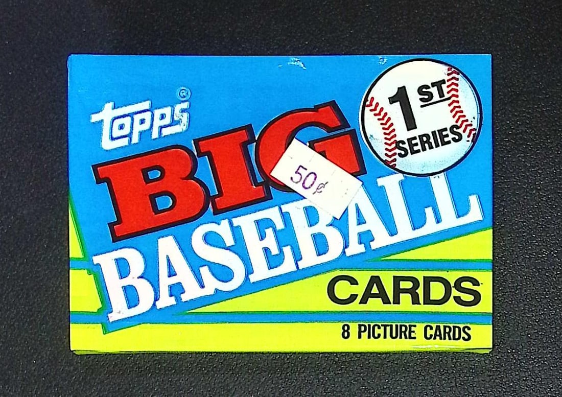 1990 Topps Big Baseball Series 1 Retail Box Wax Pack Vintage Baseball Cards (1 of 1)
