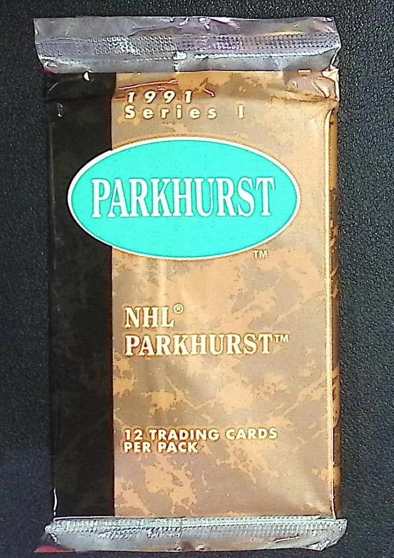 1991 Parkhurst Series 1 Hockey Card Retail Box Pack - Emerald Ice Inserts, Wayne Gretzky (1 of 1)