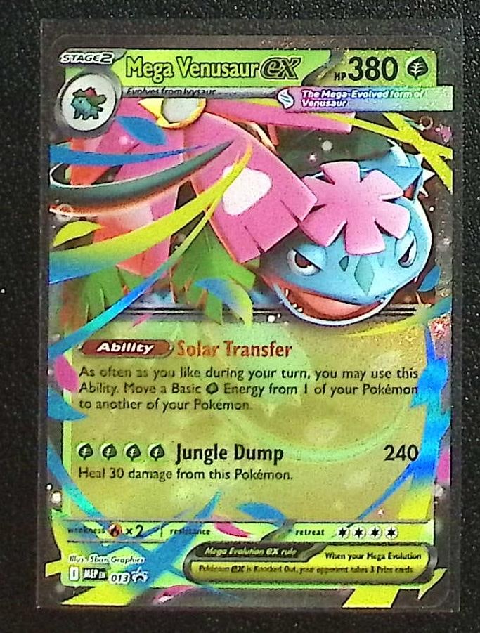 Pokemon Mega Evolution Promo Mega Venusaur Ex #13 (1 of 2)