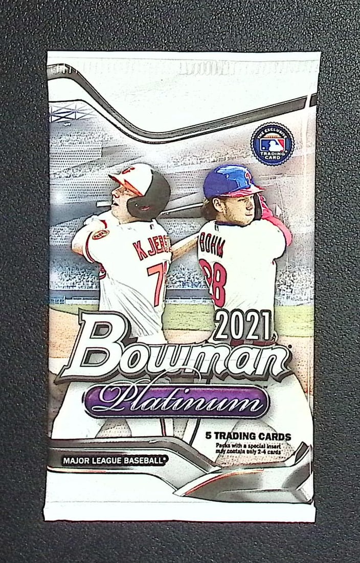 2021 Bowman Platinum Baseball MEGA BOX PACK, Sports Cards, MLB Trading Cards: Bowman Baseball MLB Trading & Sports Cards, World Series & Hall of Fame Players, Auction Lots for Sale On Line, Rookie & Prospect Cards, Refractors, Numbered, SSP, SP