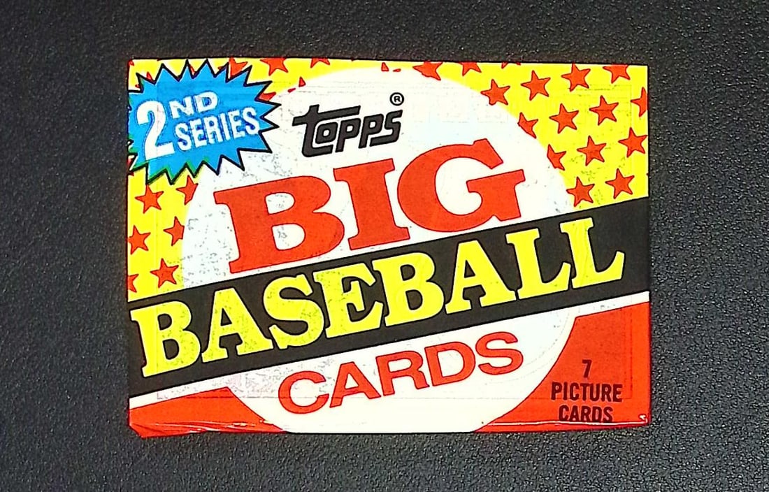 1989 Topps Big Baseball Series 2 Retail Box Wax Pack Vintage Baseball Cards (1 of 1)