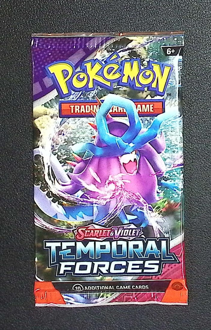 2024 Pokemon Scarlet & Violet Temporal Forces 10 Card Booster Pack, Charizard, Pikachu: Pokemon Trading Card Game Cards, Charizard, Pikachu, Mewto, EX, Referse Holo, Holo Rare Cards, Secret Rare Cards, Full Art Cards, Evee, 3 Stars Ultra Rare Cards, Double Rare, Illustration Rare, Specia