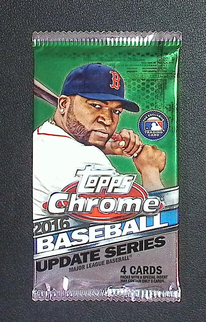 2016 Topps Update Series Baseball Chrome Mega Box Pack (1 of 1)