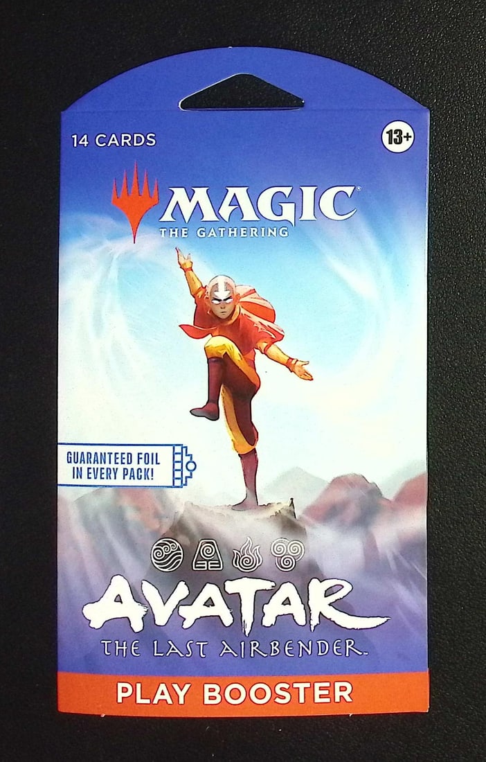3 Count: Magic the Gathering Bundle Box Play Booster Pack-The Last Airbender (1 of 1)