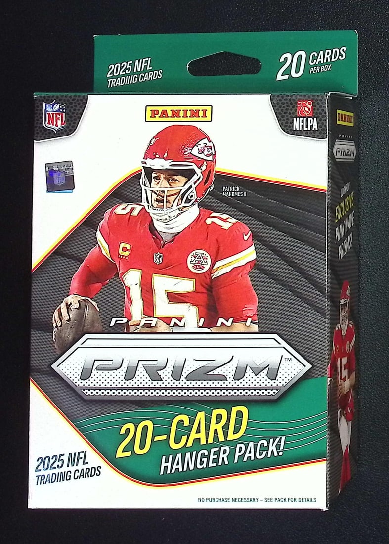 2025 Panini Prizm Football HANGER BOX - Jaxson Dart, Cam Skattebo, Travis Hunter, Emeka Egbuka (1 of 1)